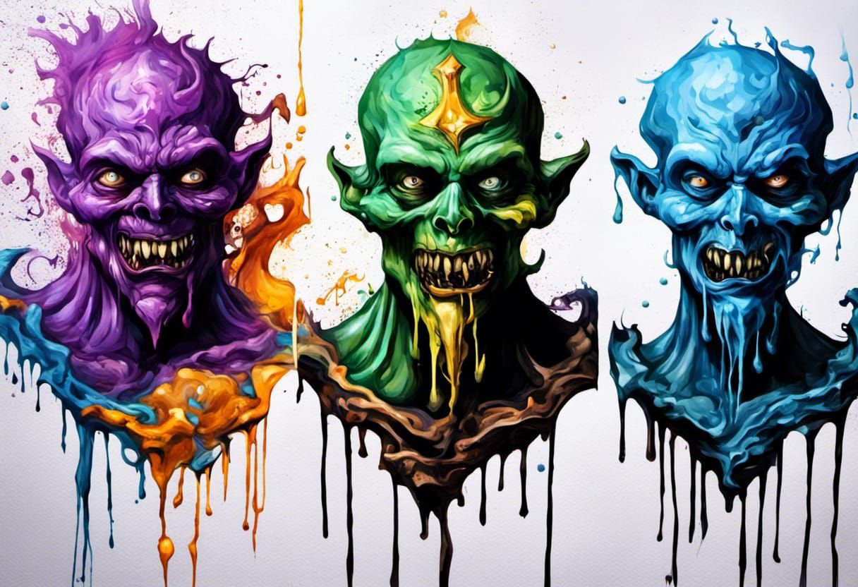 Arcane Entrapment: A 4K Photorealistic Genie Abomination