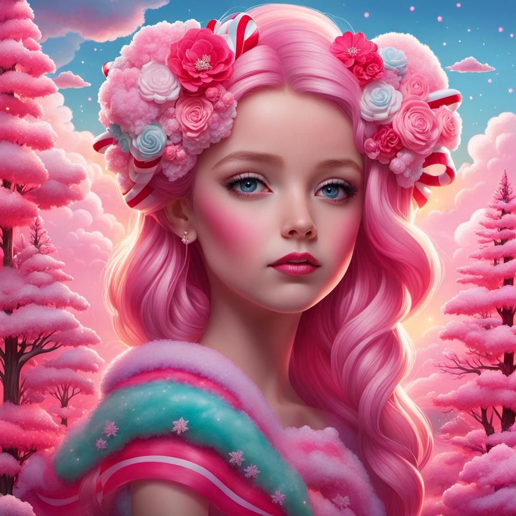 Candy Land: Pink River Dreamscape