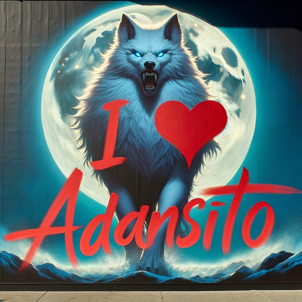 Moonlit Wolf of Adansito