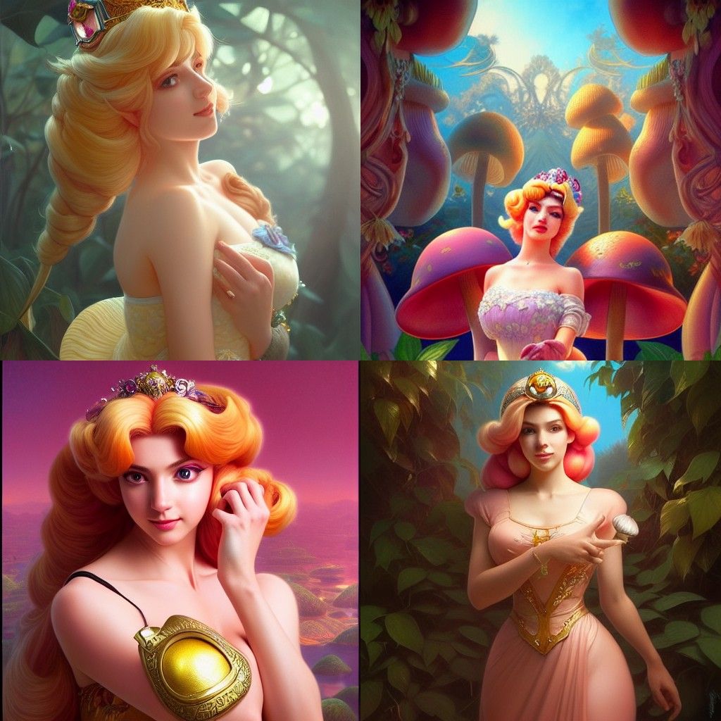 Princess Toadstool Peach