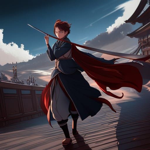 Tanjiro Kamado's Sun and Moon Breathing: Detailed Art