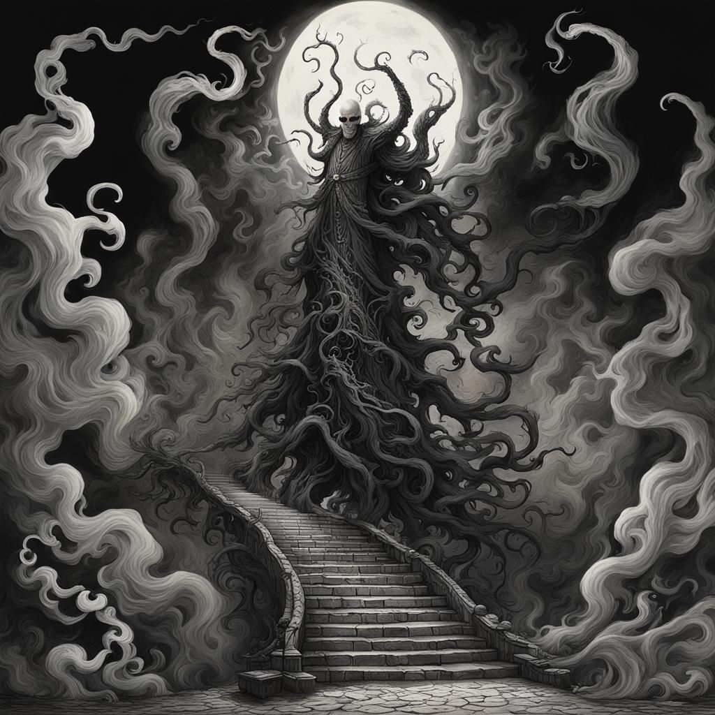 Ethereal Smoke God in Burton Style