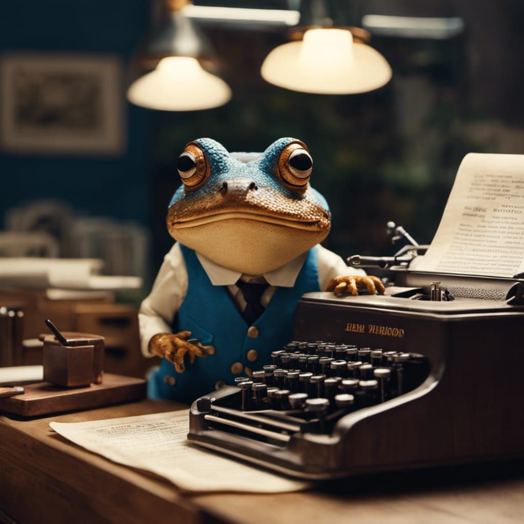 Mr Toad gets a job