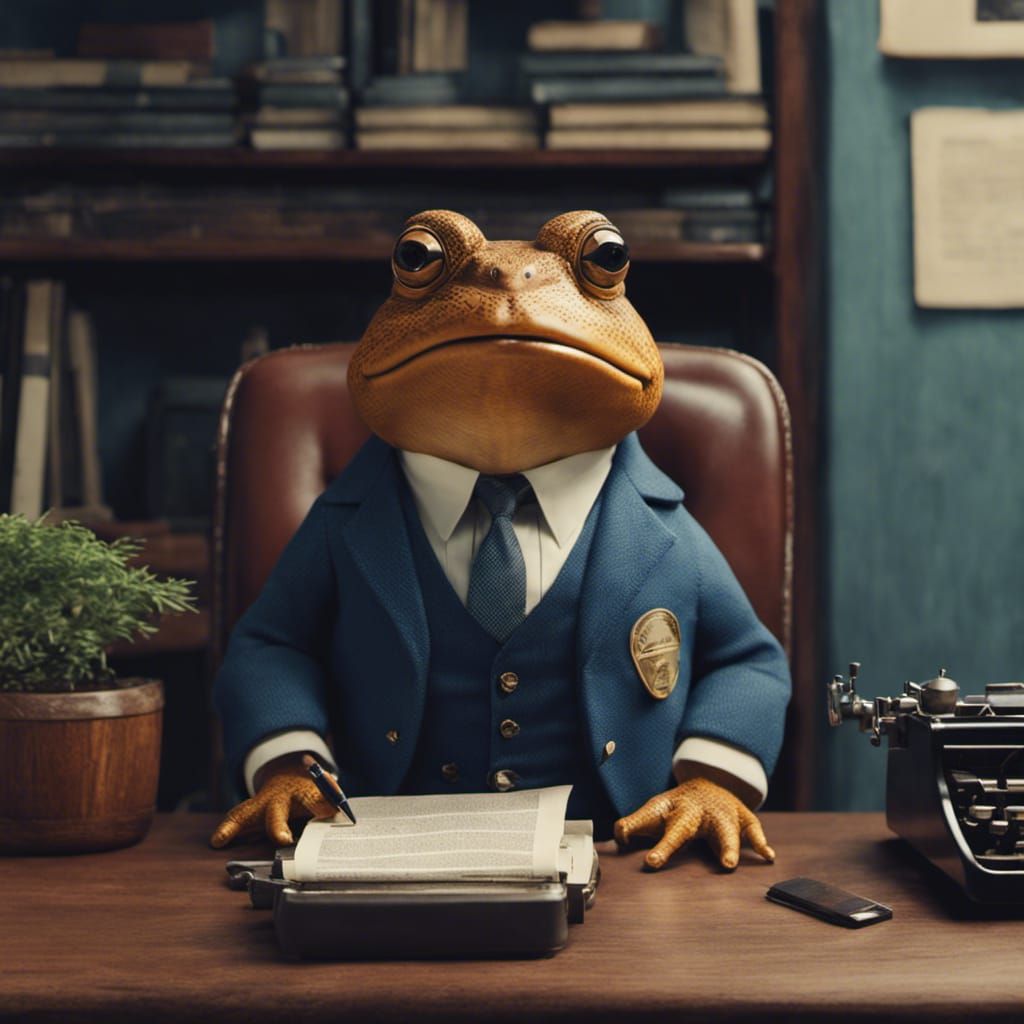 Mr Toad gets a job