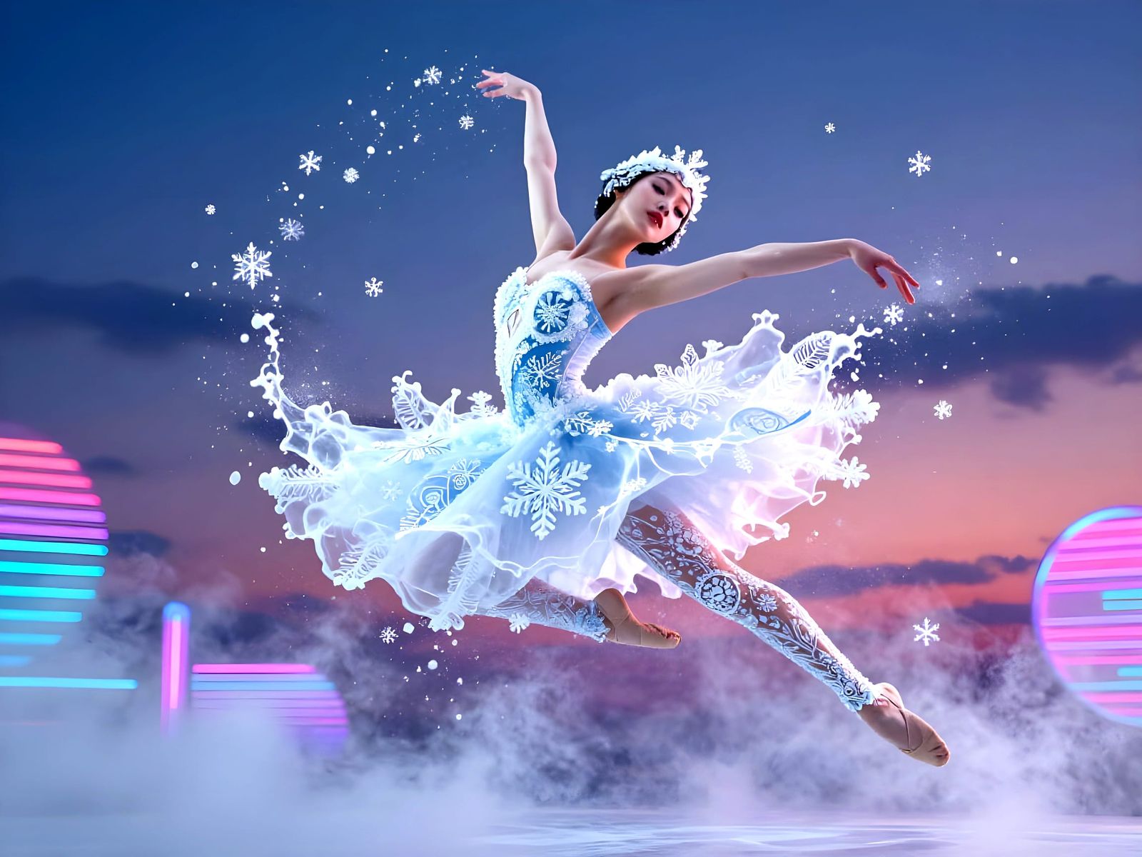 Snowflake Dancer in Magical Leap