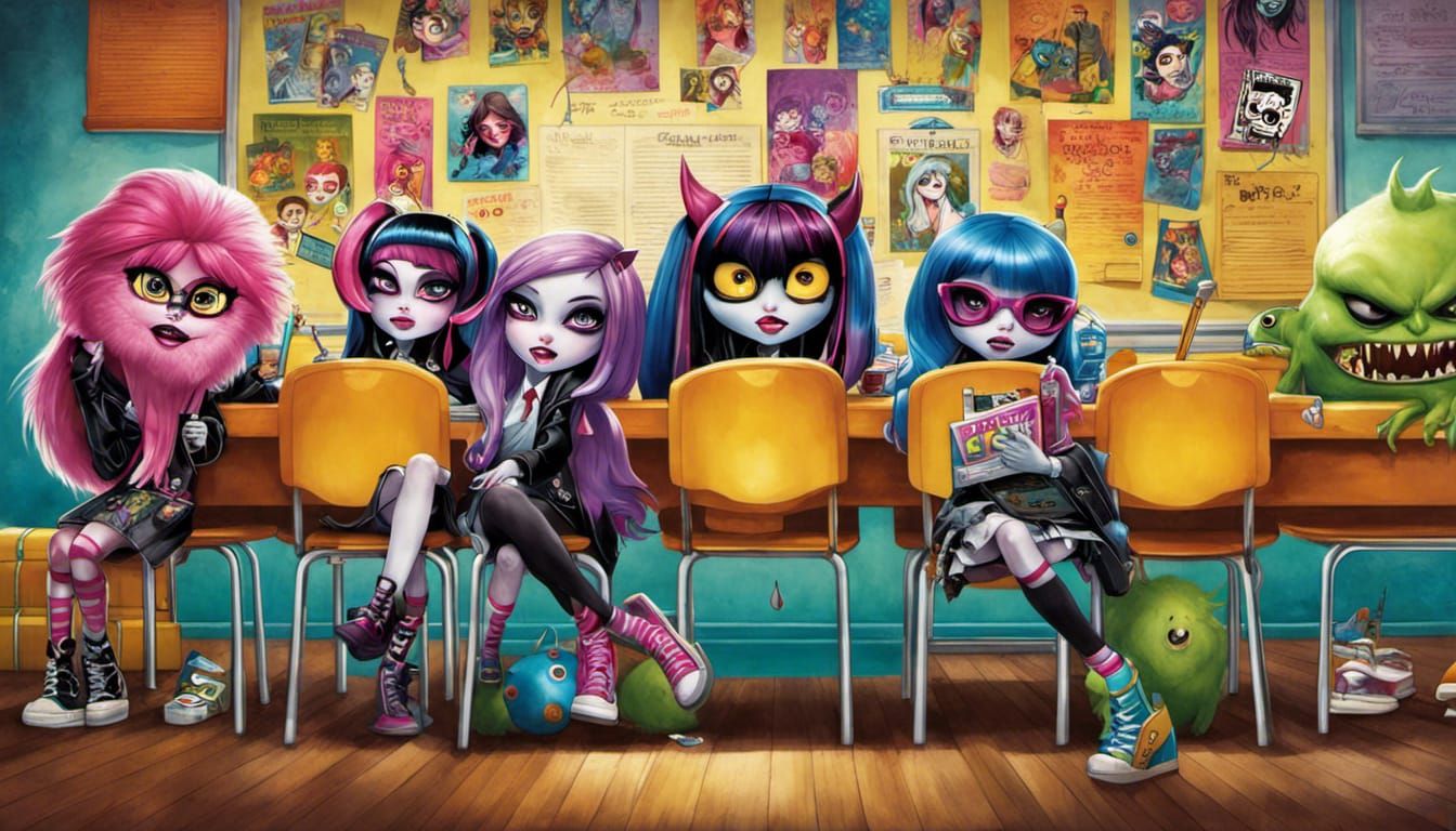 Teen Monster Blob at Monster High School