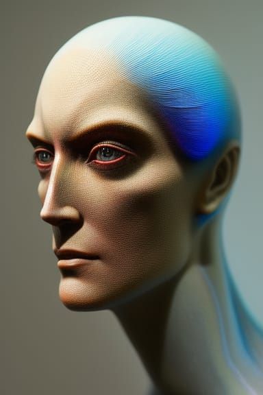 Hyperdetailed Portrait in Vibrant Van Gogh Oil Painting Styl...