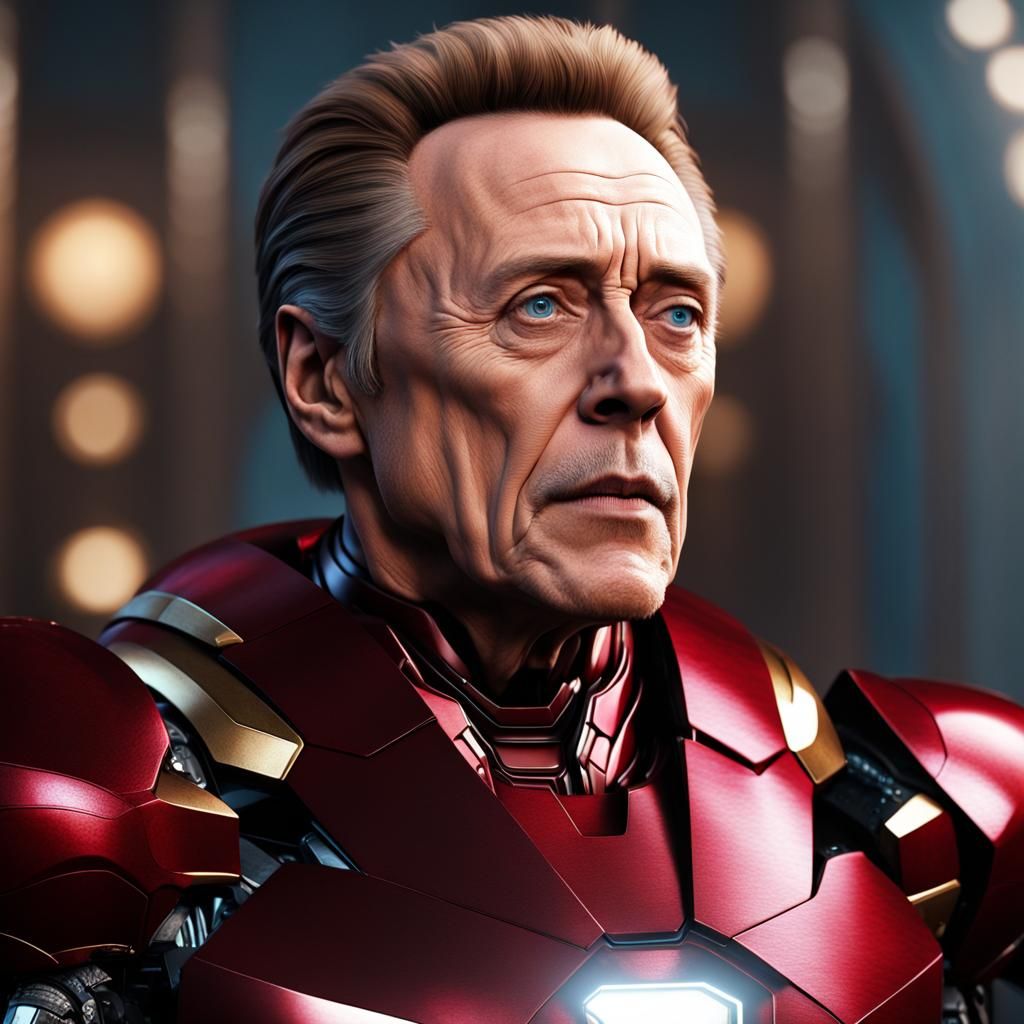 Christopher Walken as Iron Man: Detailed Concept Art
