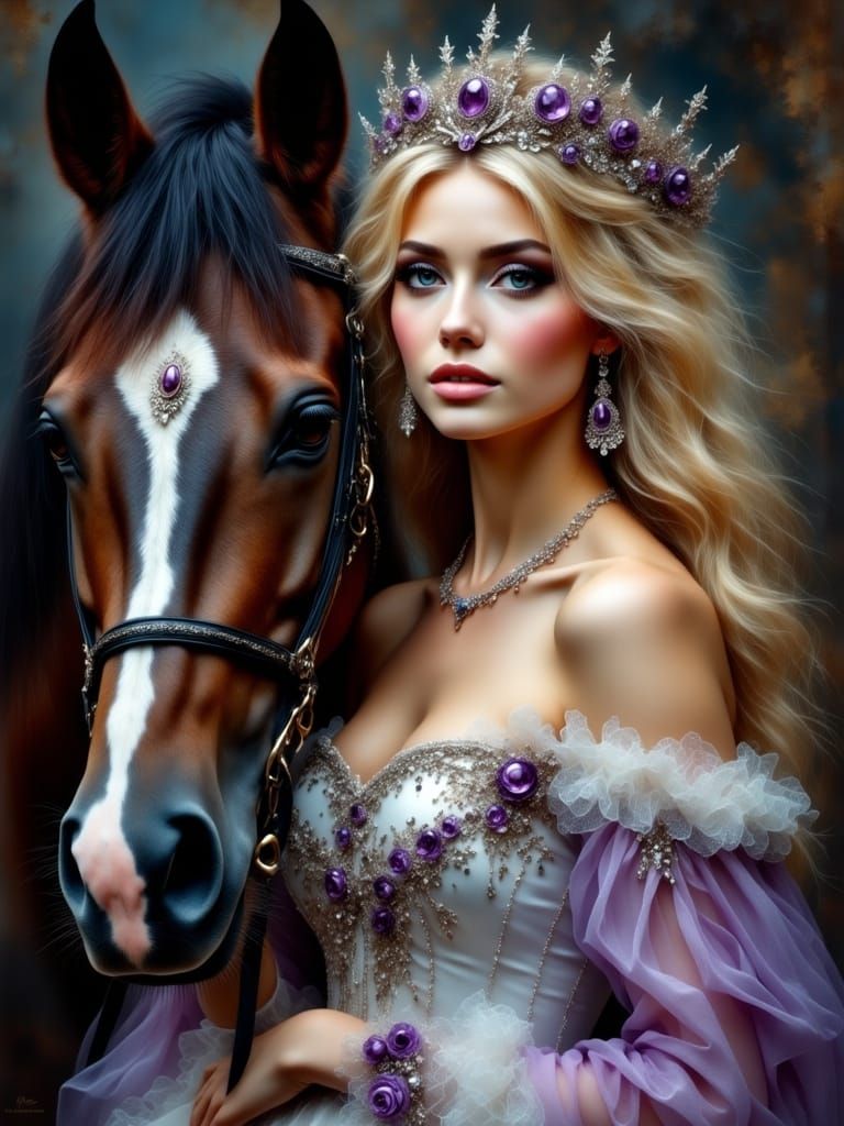 The Princess and her Trusty Steed