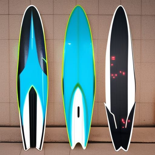 cyberpunk surfboard