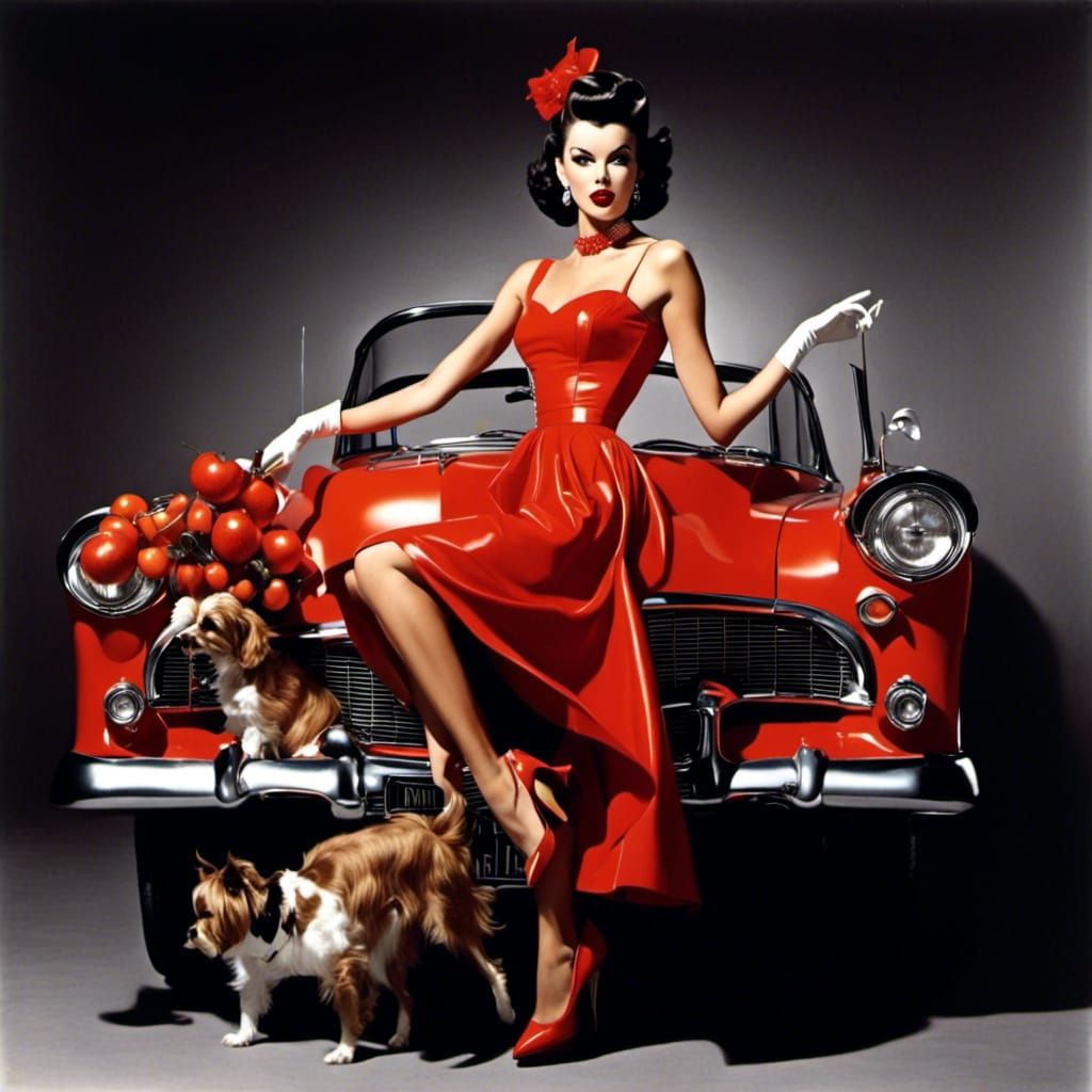 Monochrome Portrait in Richard Avedon Style