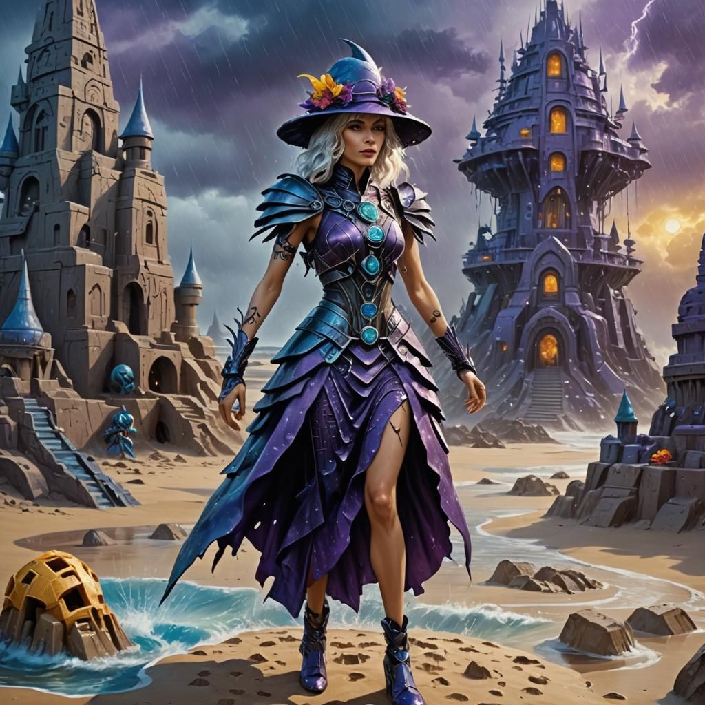 Bionicle Sandcastle in the Rain of Revelation