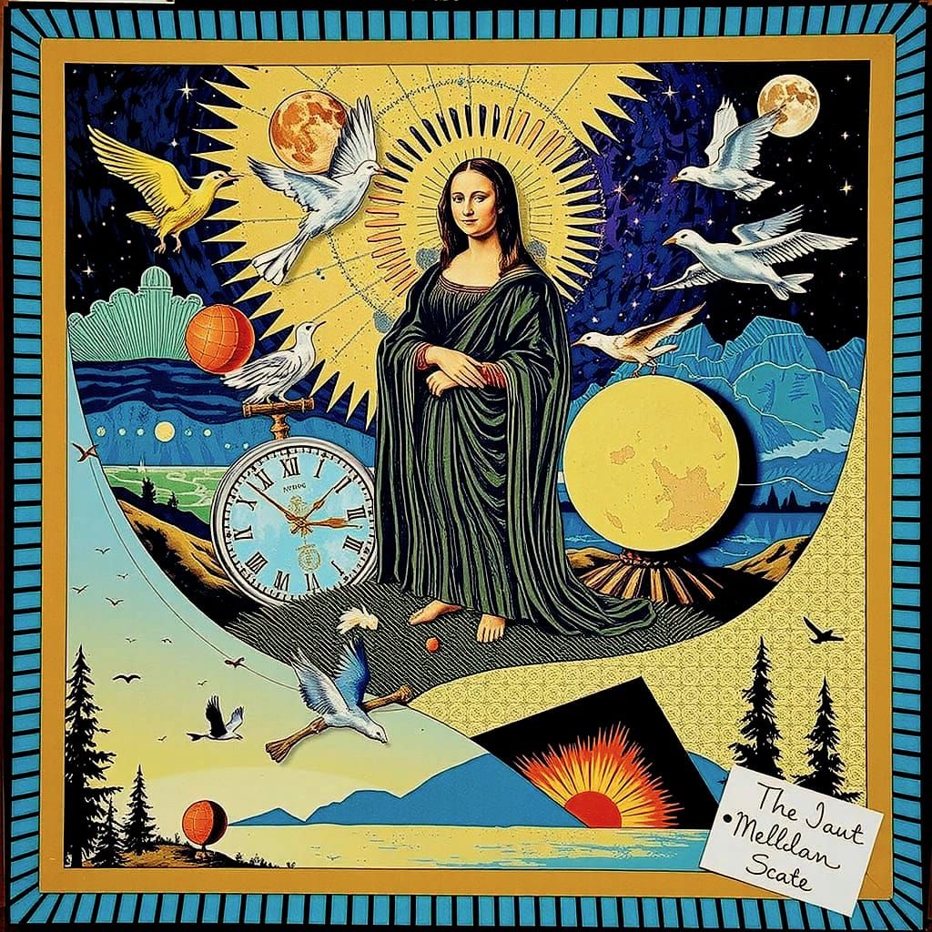 AI Reimagines the Mona Lisa Portrait