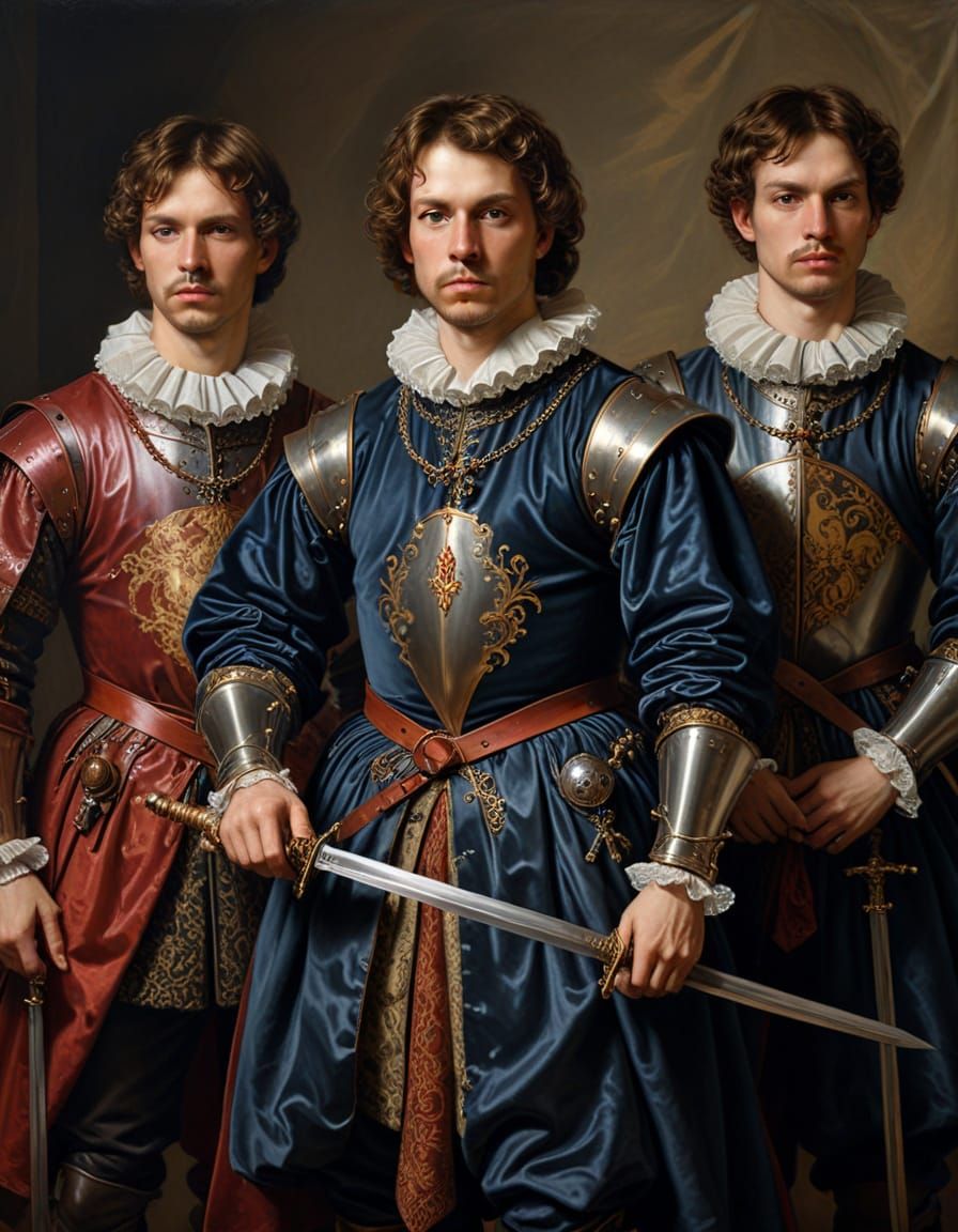 Renaissance Duel: Minions and Nobleman