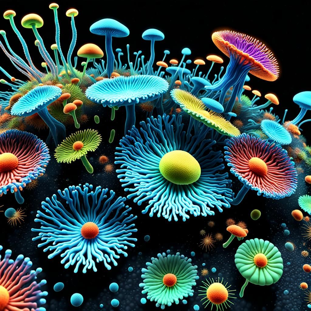 Lively Bacteria Rave in Petri Dish