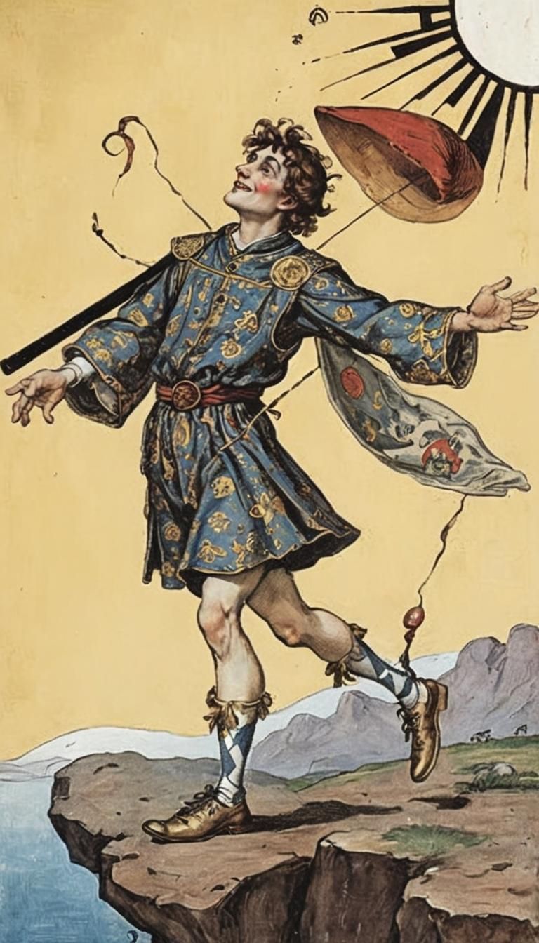 The Fool: A Neofuturistic Surrealist Masterpiece