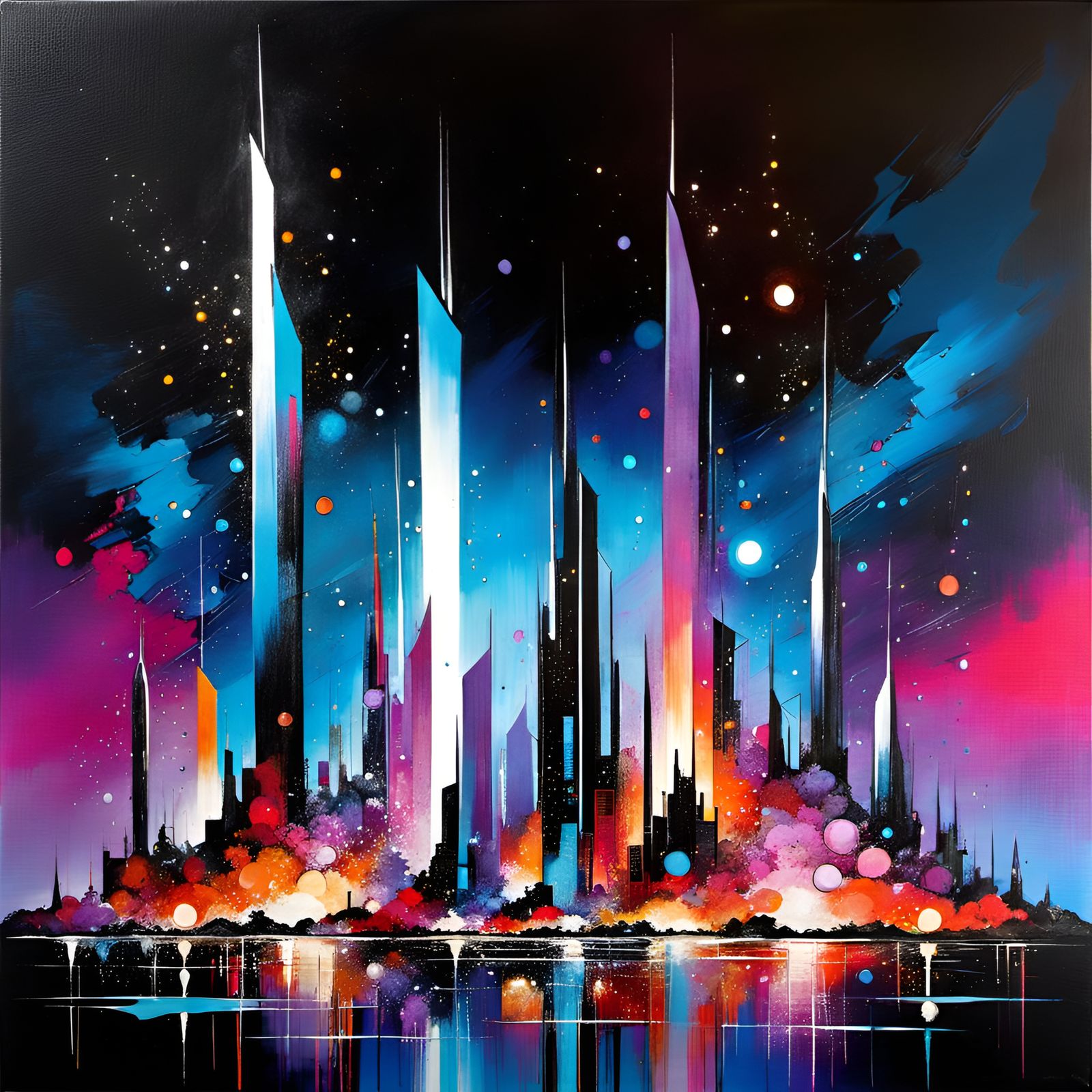 Bright lights, city life…