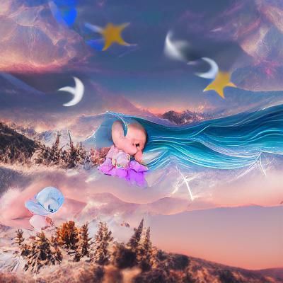 8K Fantasy Art Lullaby Scene