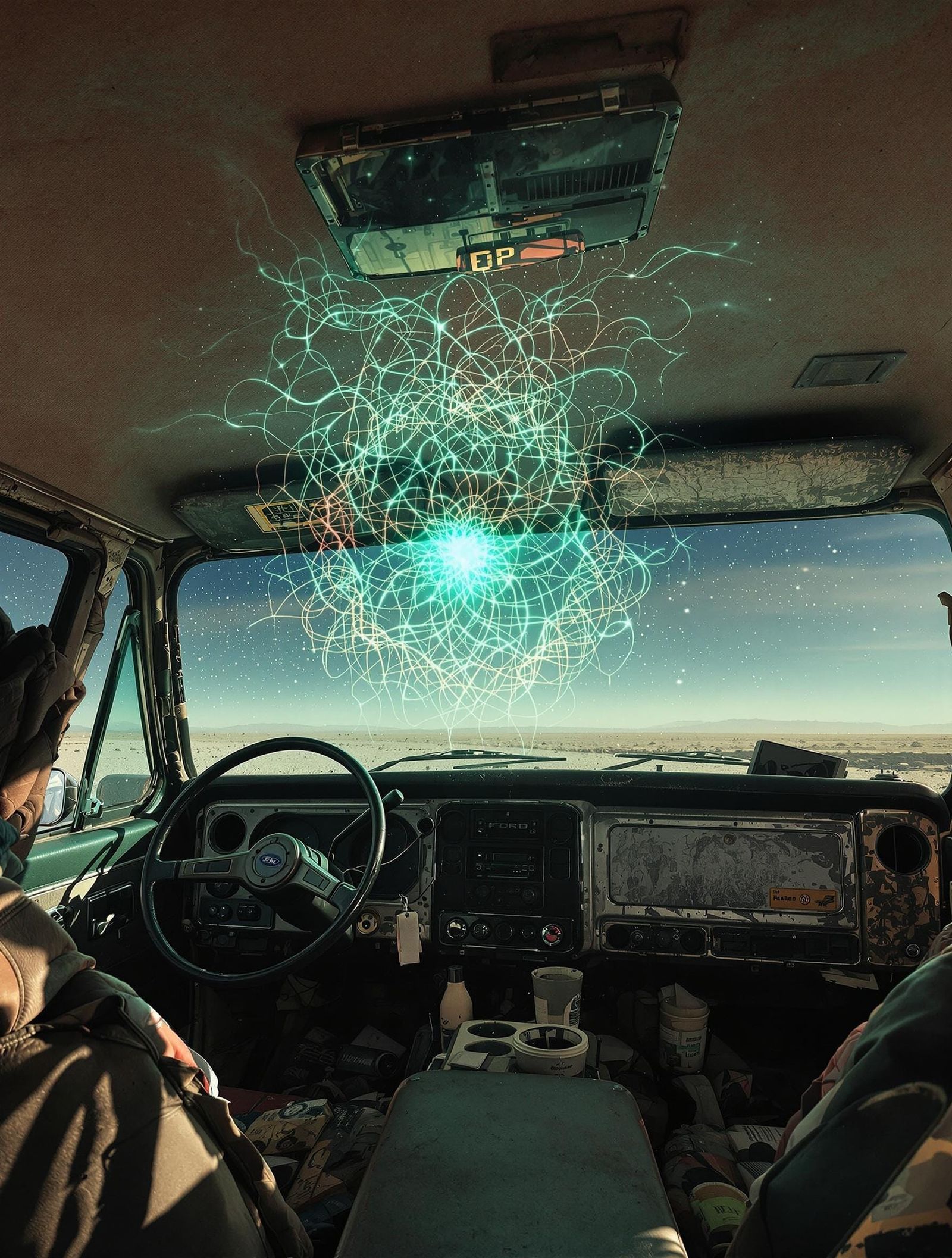 Ford F-150 Interior with Ethereal Mandala