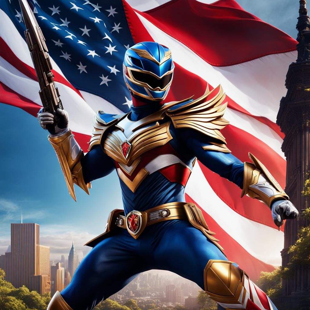 American Eagle Power Ranger Concept Art