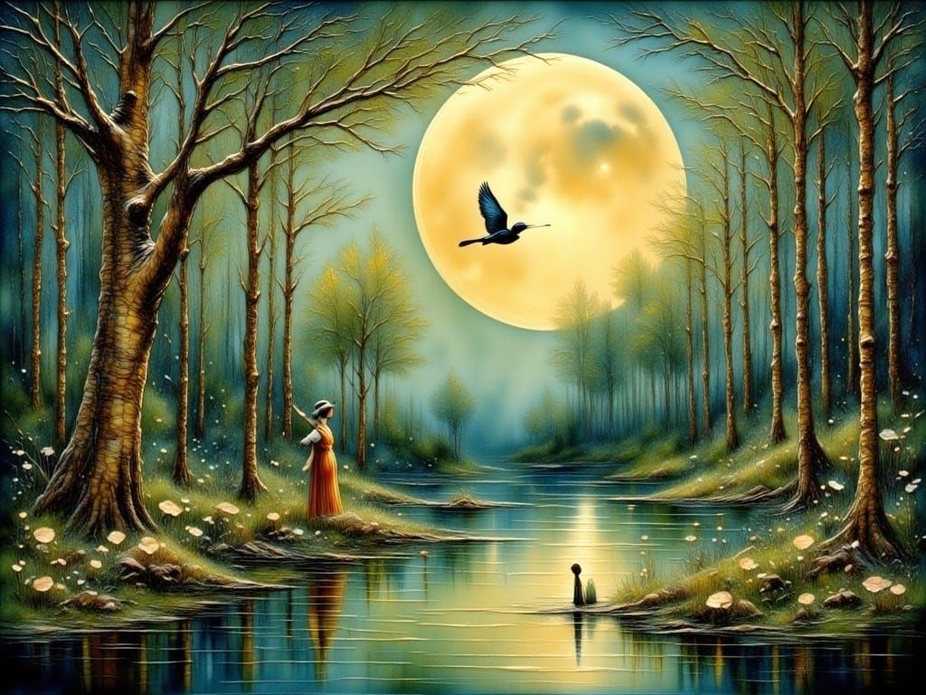 I fly into the night