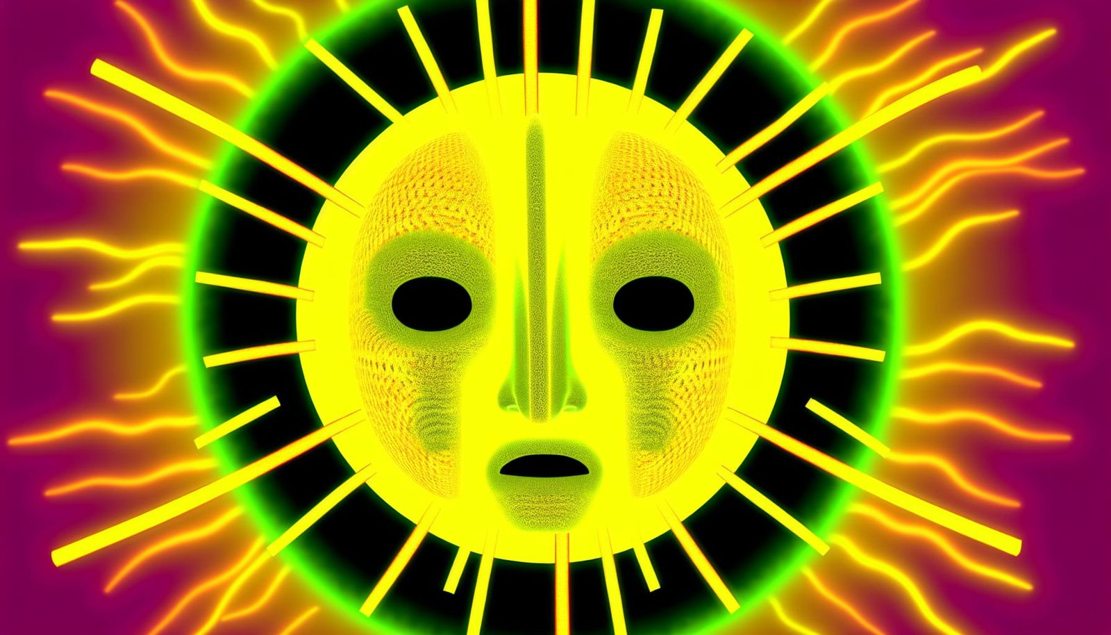 Radiating Sun Heads in Duplication