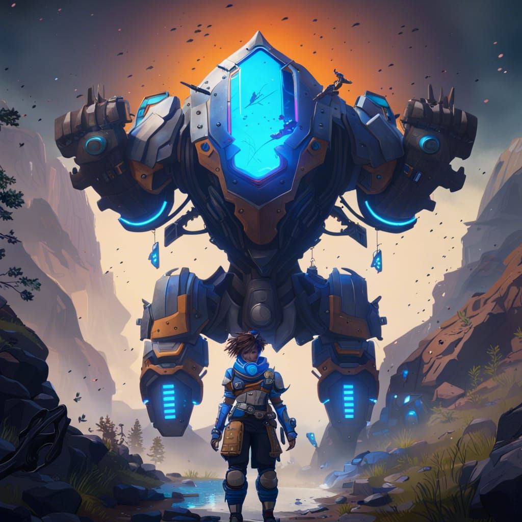 Wattson Apex Legends: Detailed Matte Painting