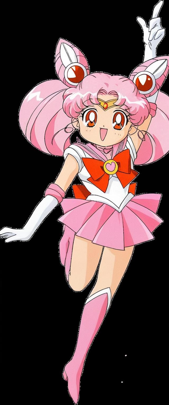 Chibiusa in Sailor Moon R Summer Uniform