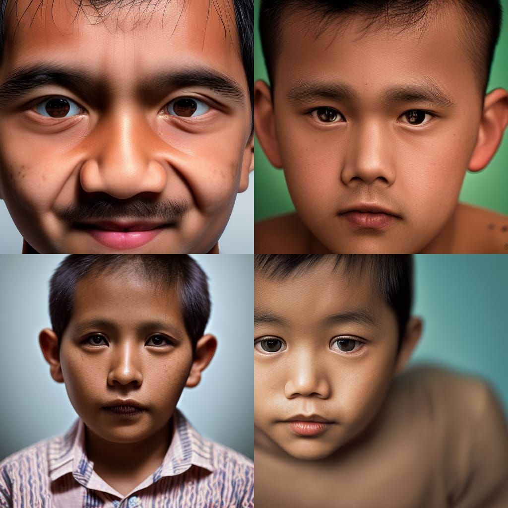 Professional Portrait of Pandu Imut with Bokeh