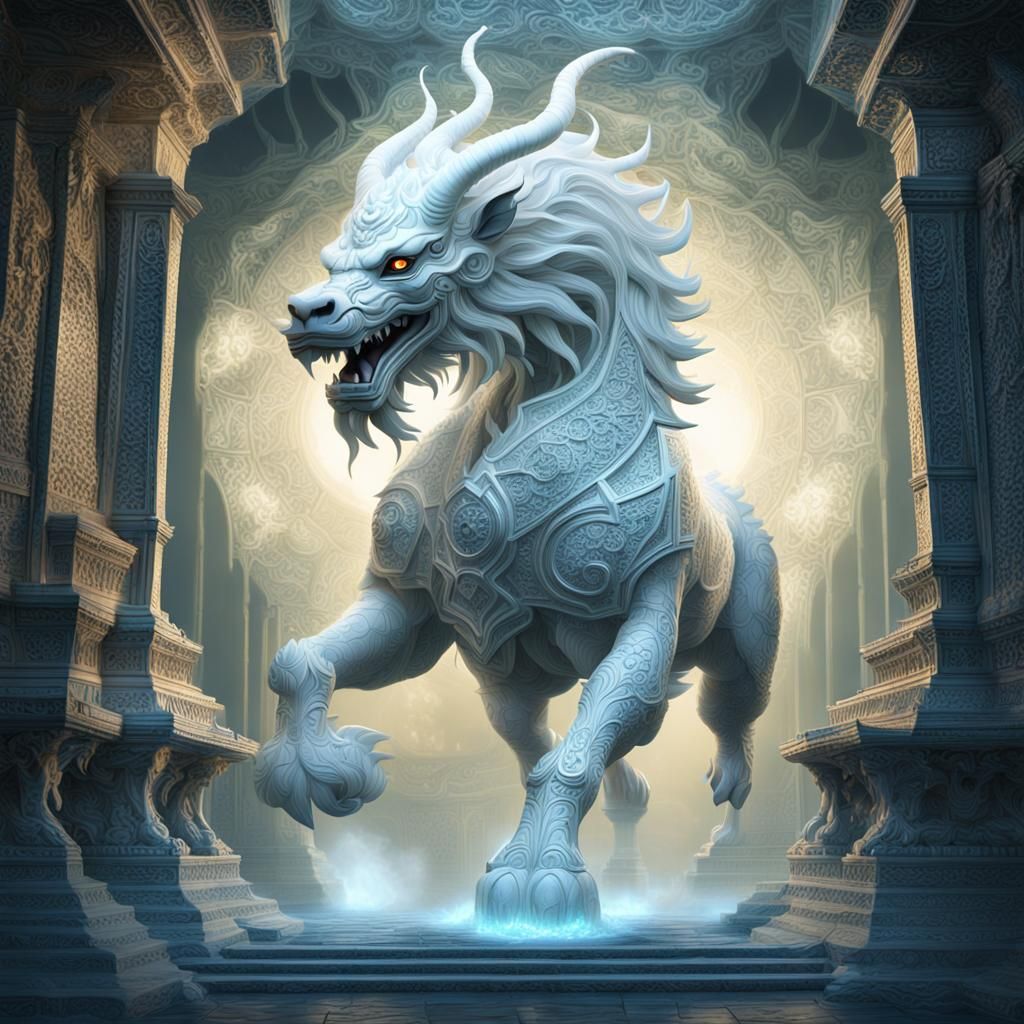 White qilin