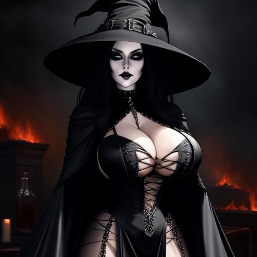 Goth Beauty in Fiery Portland Club Scene