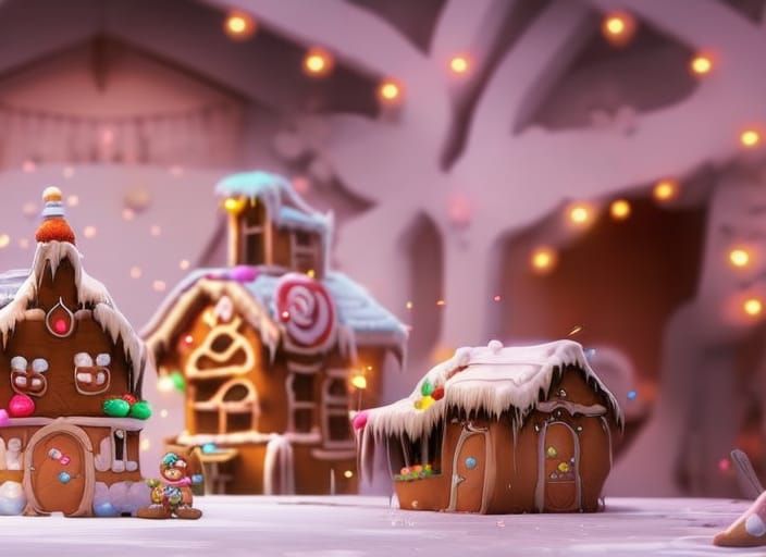 Gingerbread house