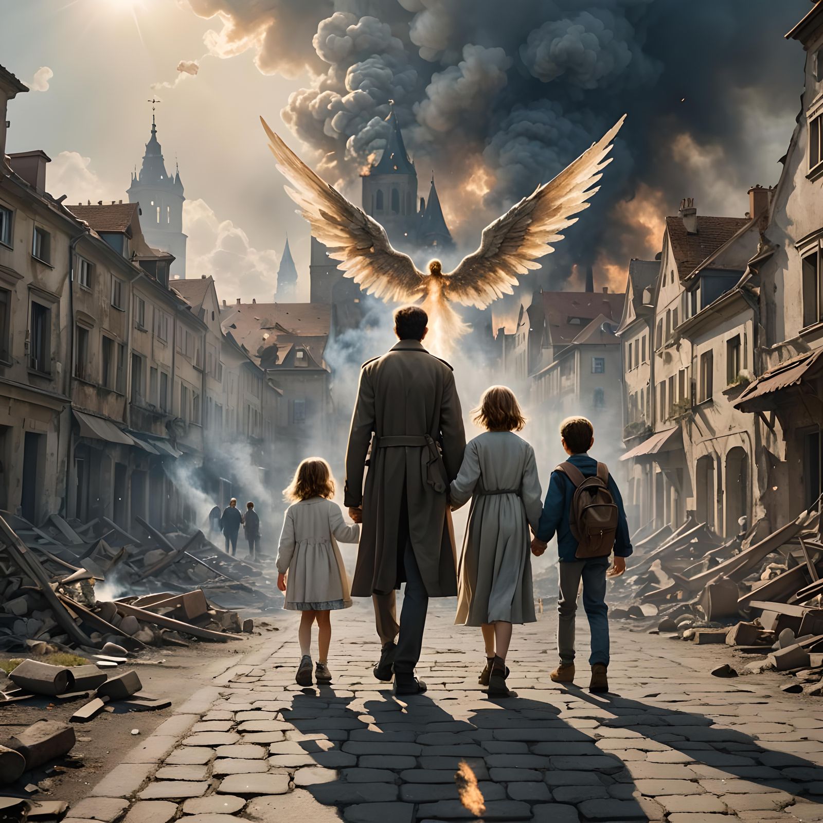 Family Escapes War Under Angelic Watch