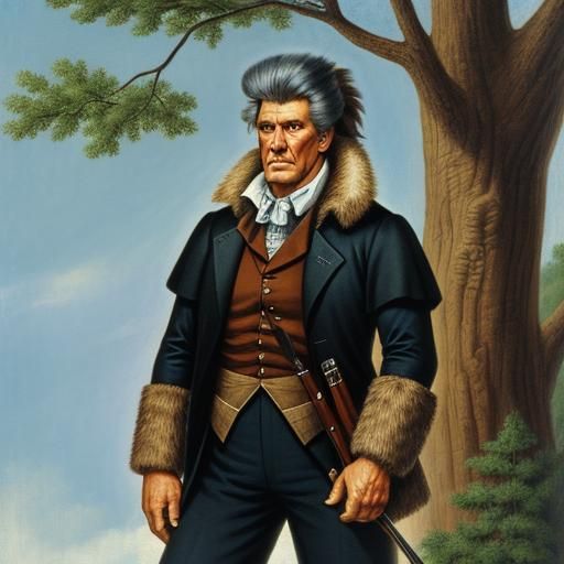 Daniel Boone as a Large Man