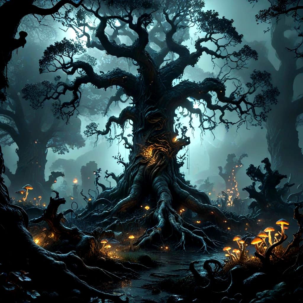 The creepy old oak