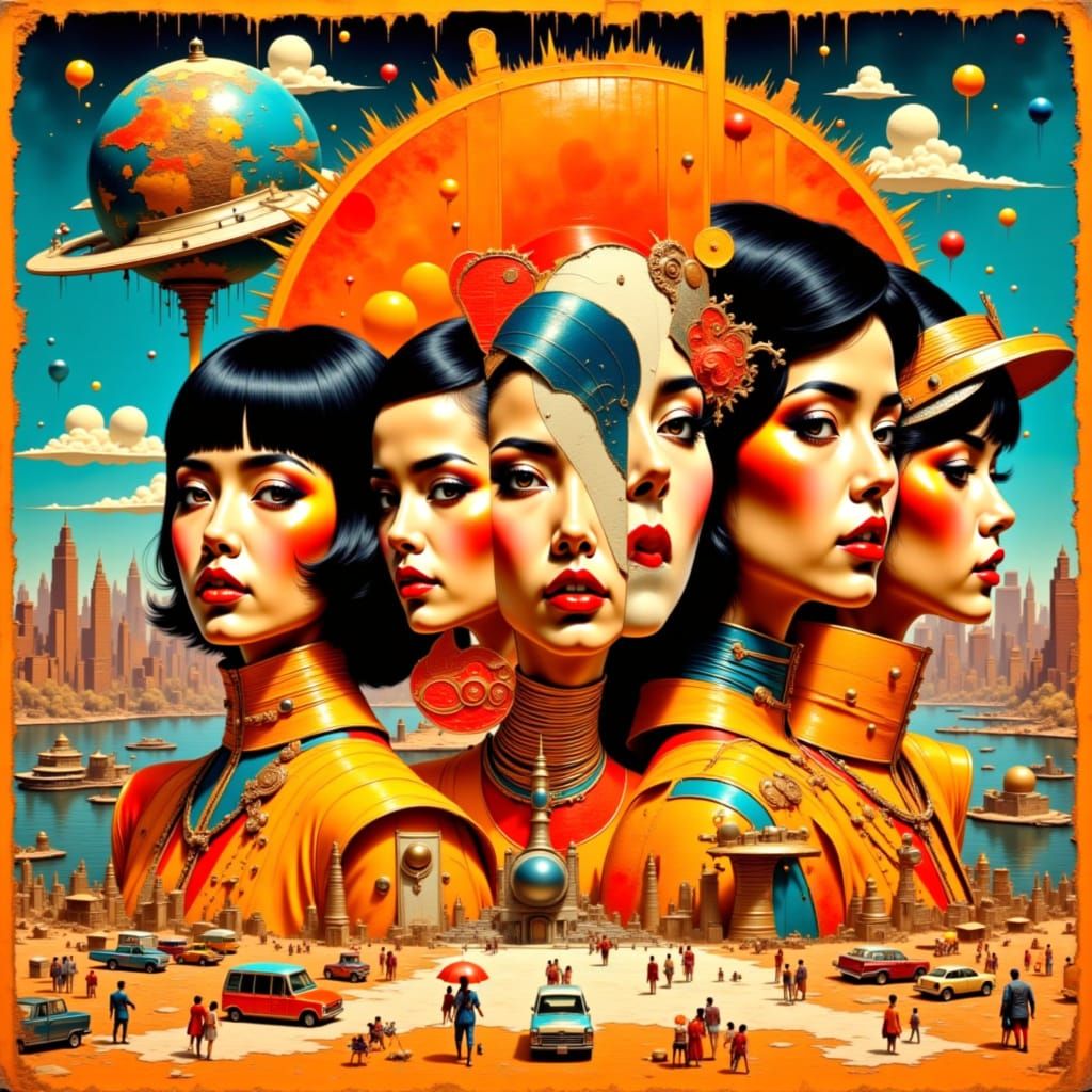 The Androids a space family