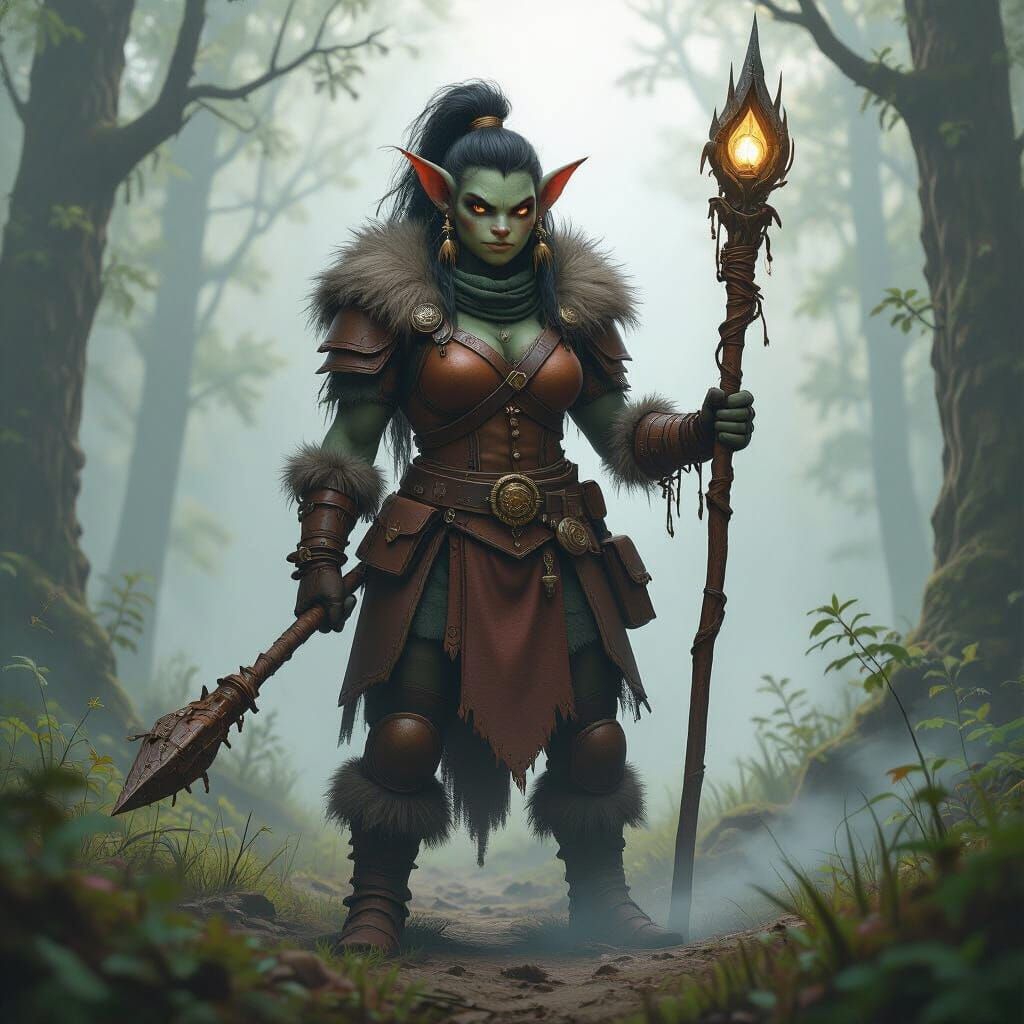 Bugbear Artificer in Misty Forest Glade