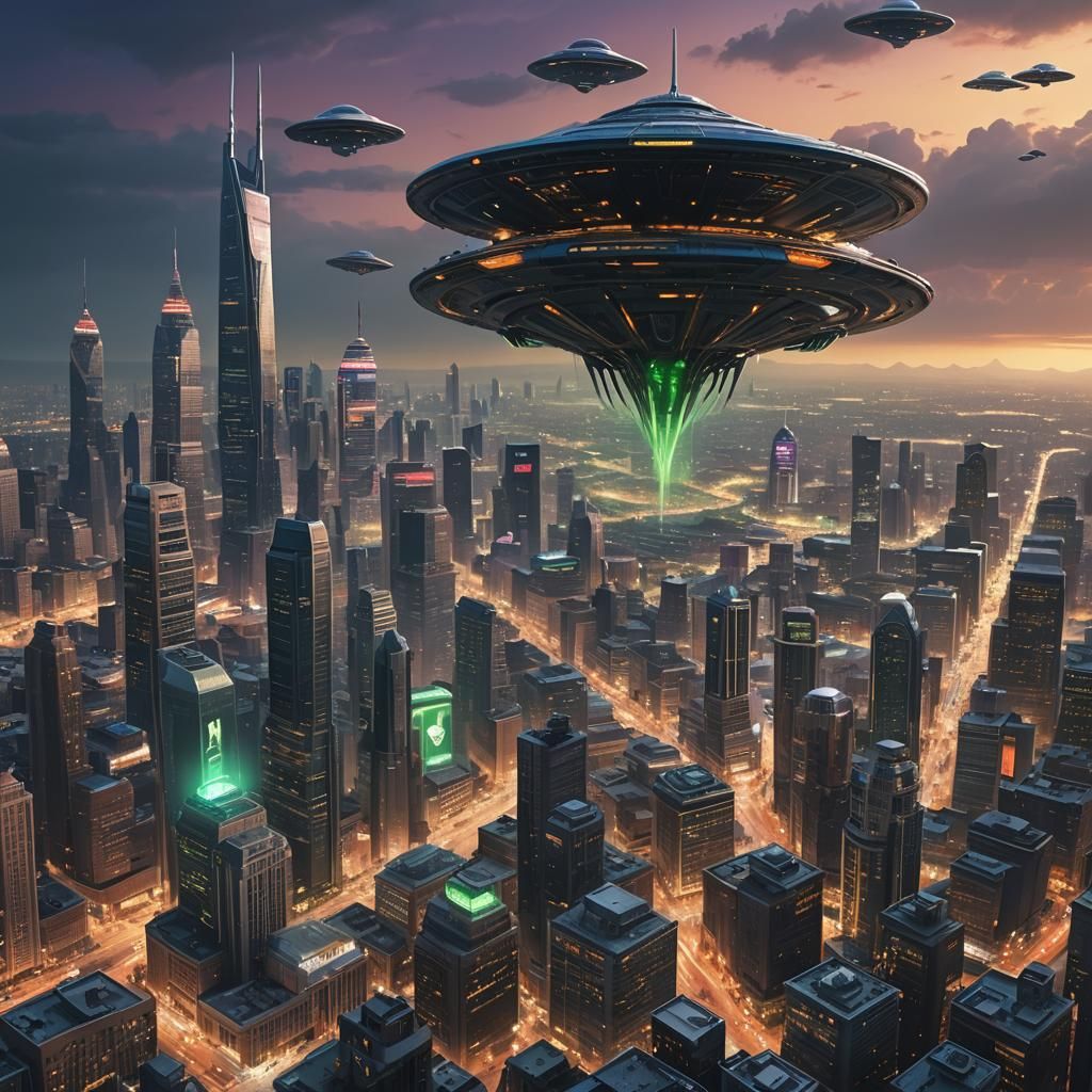Aliens Arrive on Earth, Transforming Daily Life
