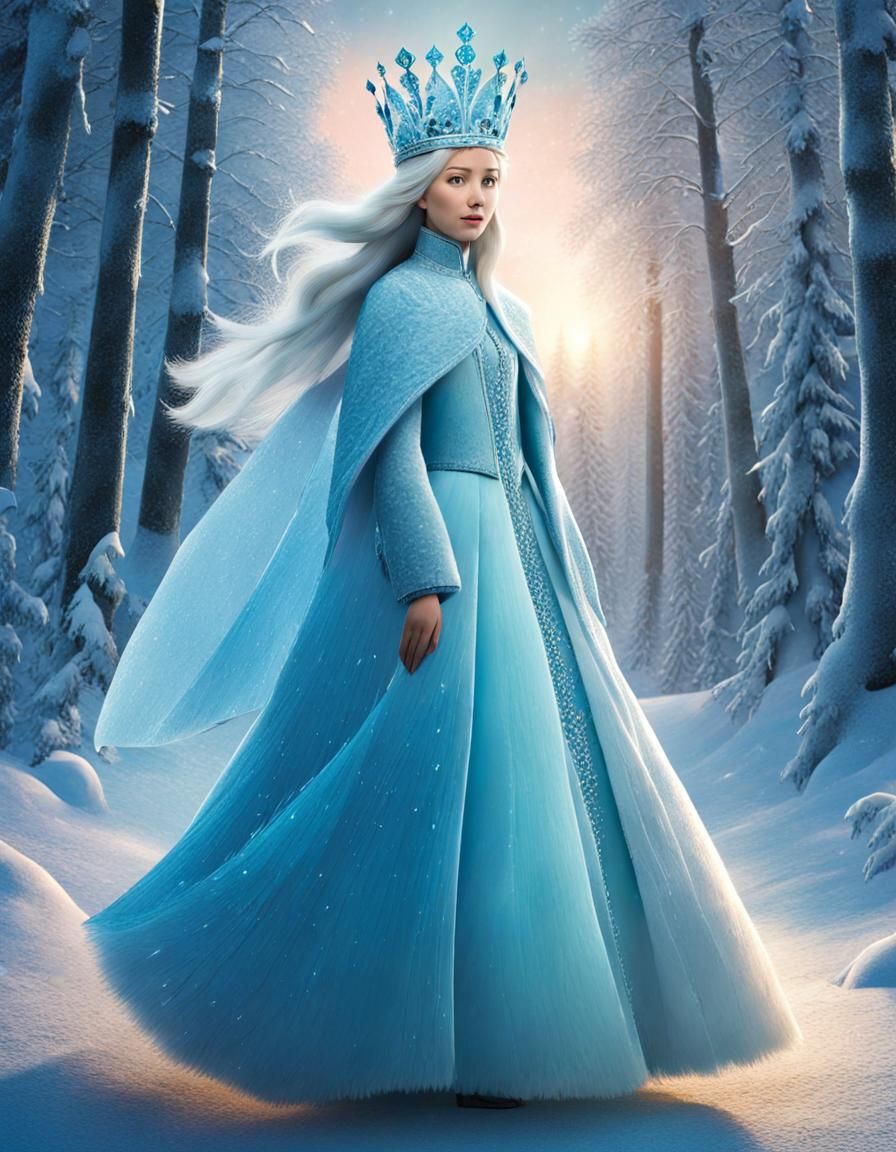 Ice queen from Moomin 3