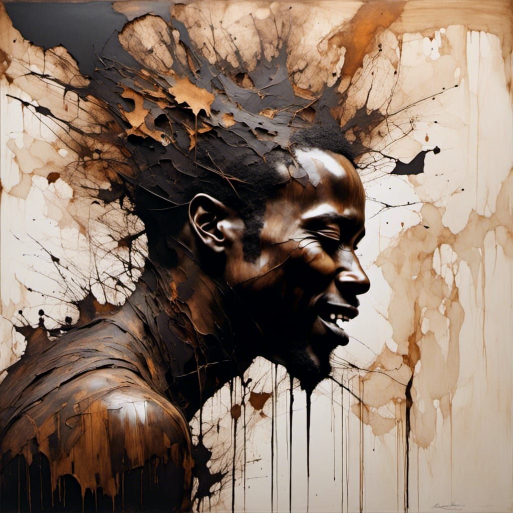 Realistic Portrait: Happy Facade, Inner Depression