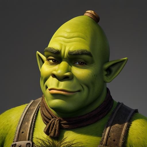 AI Image of Shrek