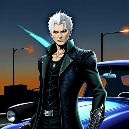 Vergil Sparda as Anime Car