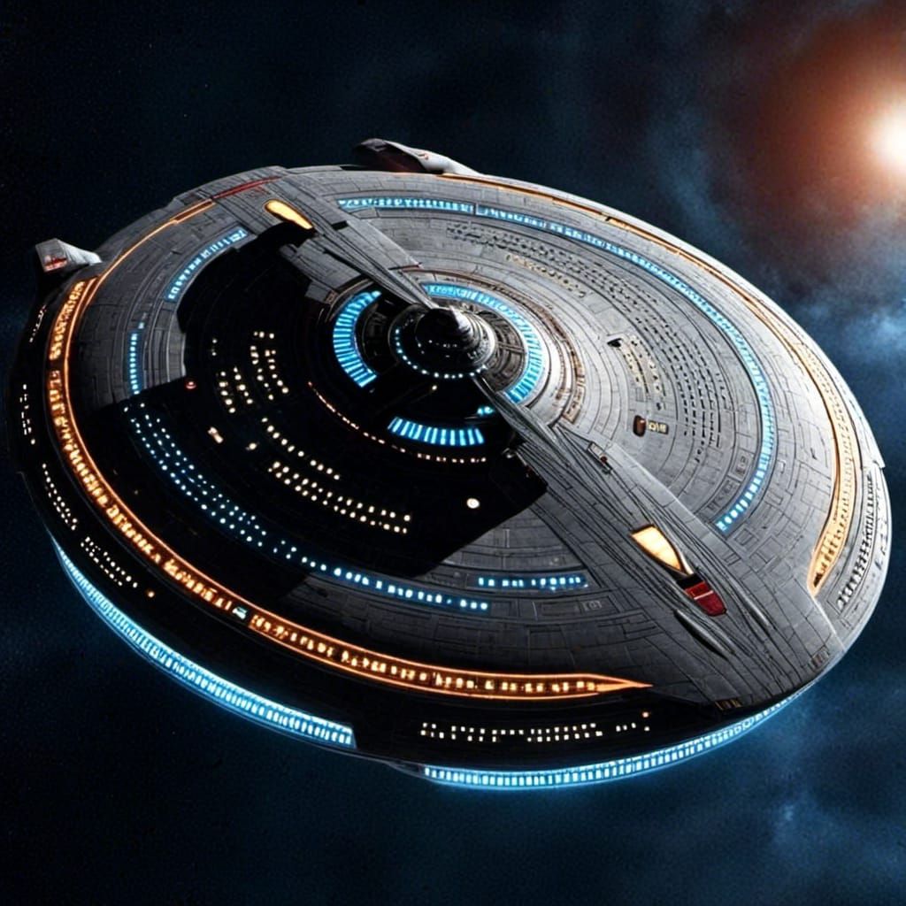 Star Trek Starship Ready for Exploration
