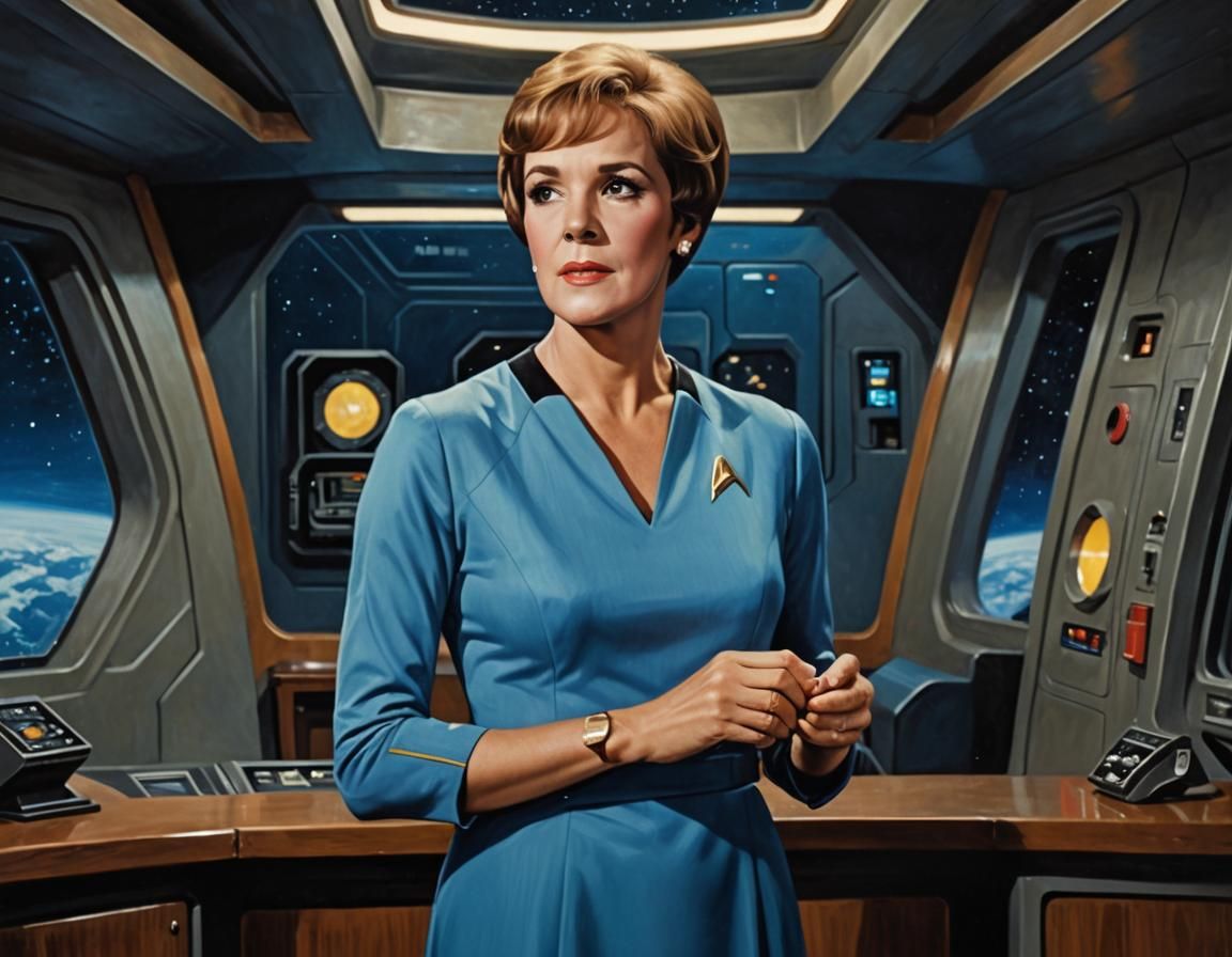 Julie Andrews as Nurse Christine Chapel