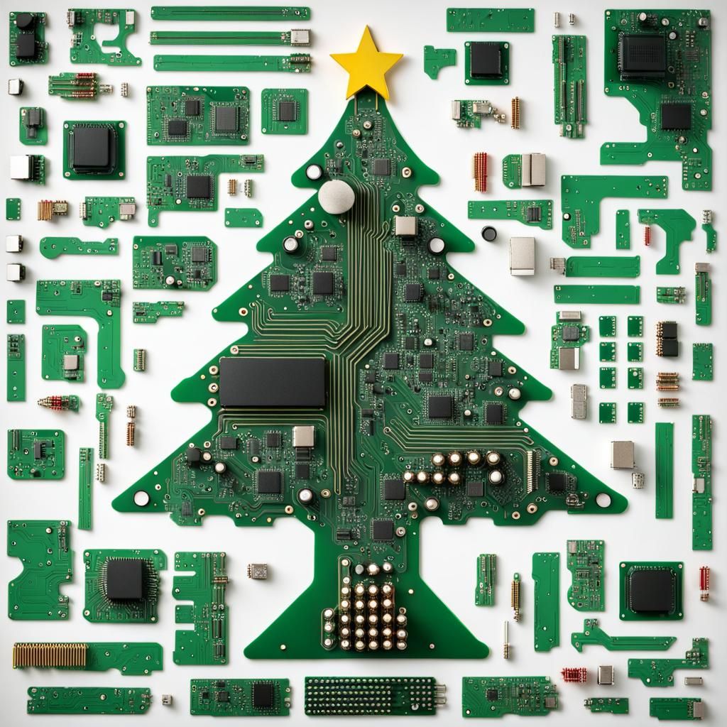 Christmas motherboard