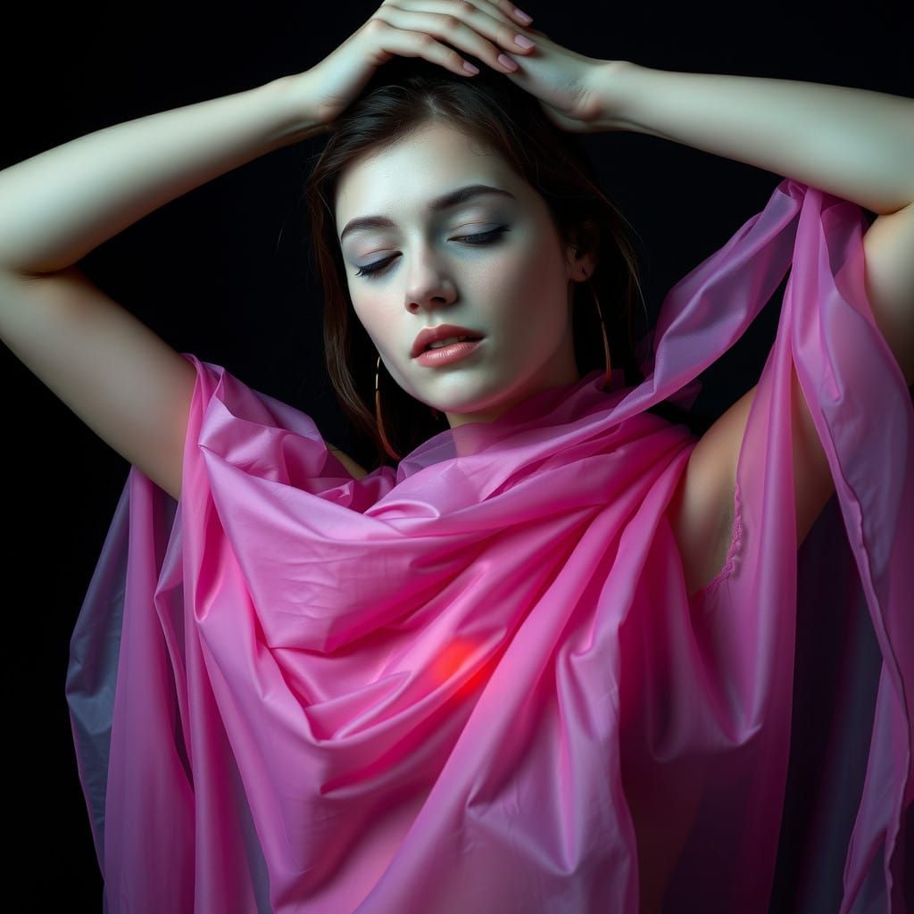 Porcelain Beauty Radiates Ethereal Glow