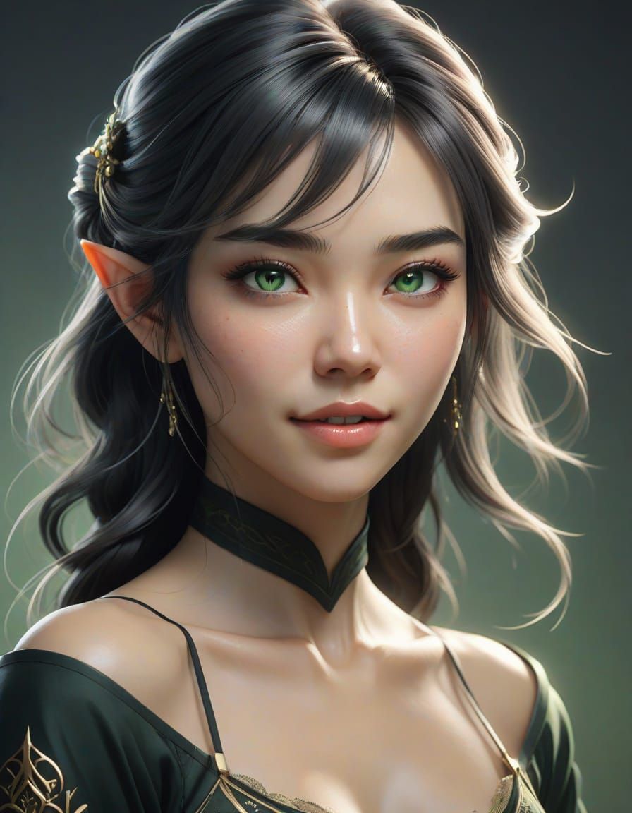 Beautiful Elf girl