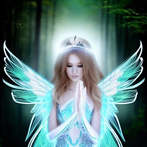 Feathery Angelic Princess