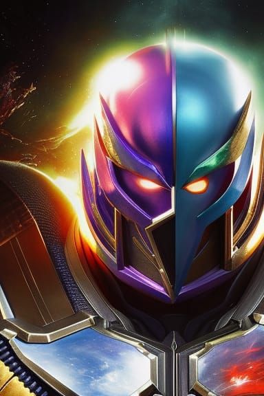 Spectre Portrait in Van Gogh Style, 8K