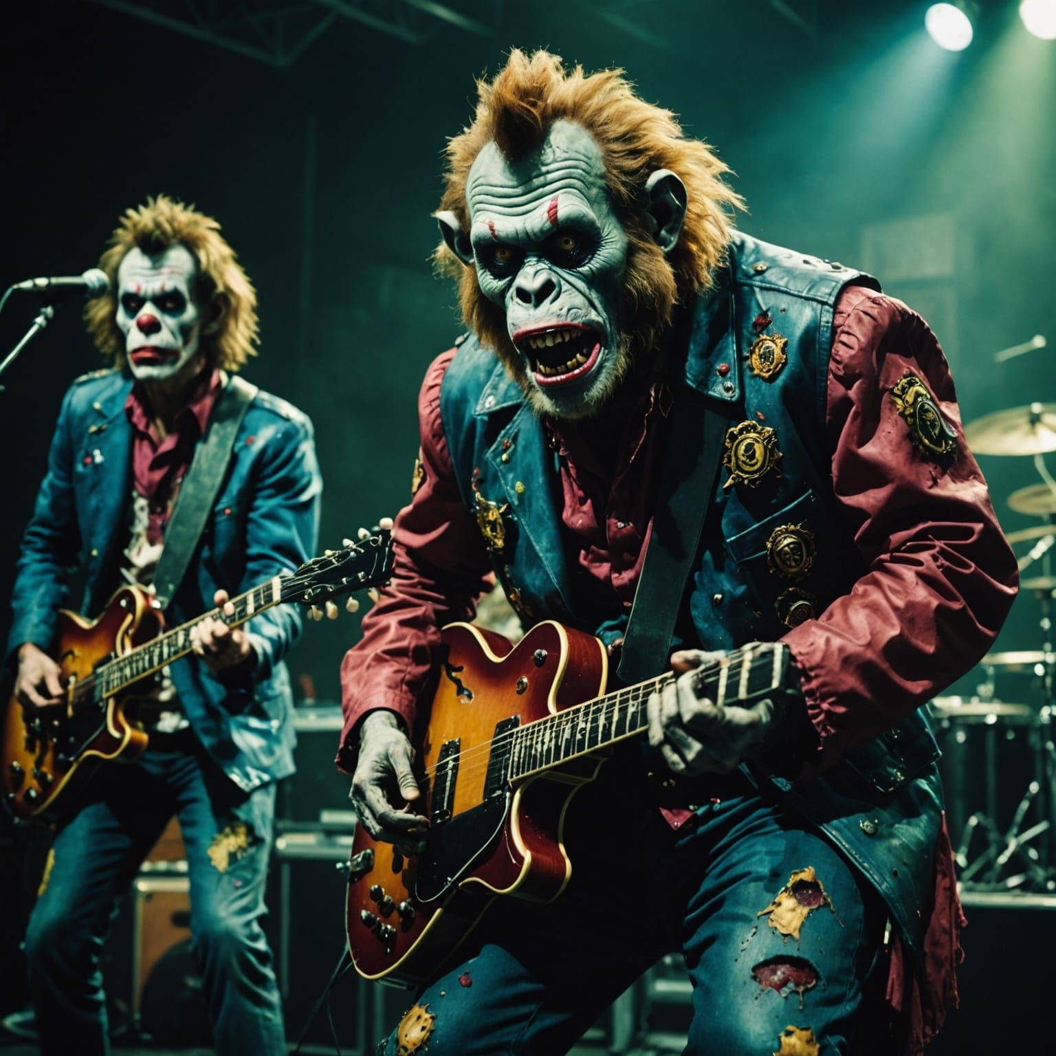 Epic Cinematic Rock Band in a Post-Apocalyptic World